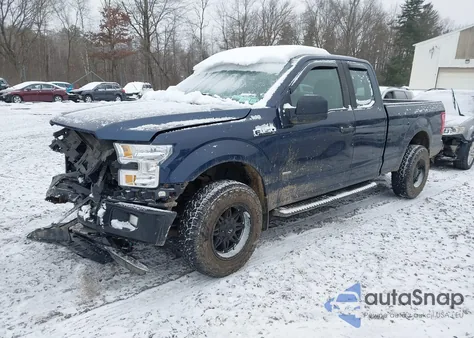 2016 Ford F-150 Xl z USA, uszkodzony, nr VIN 1FTEX1EP8GFB33674